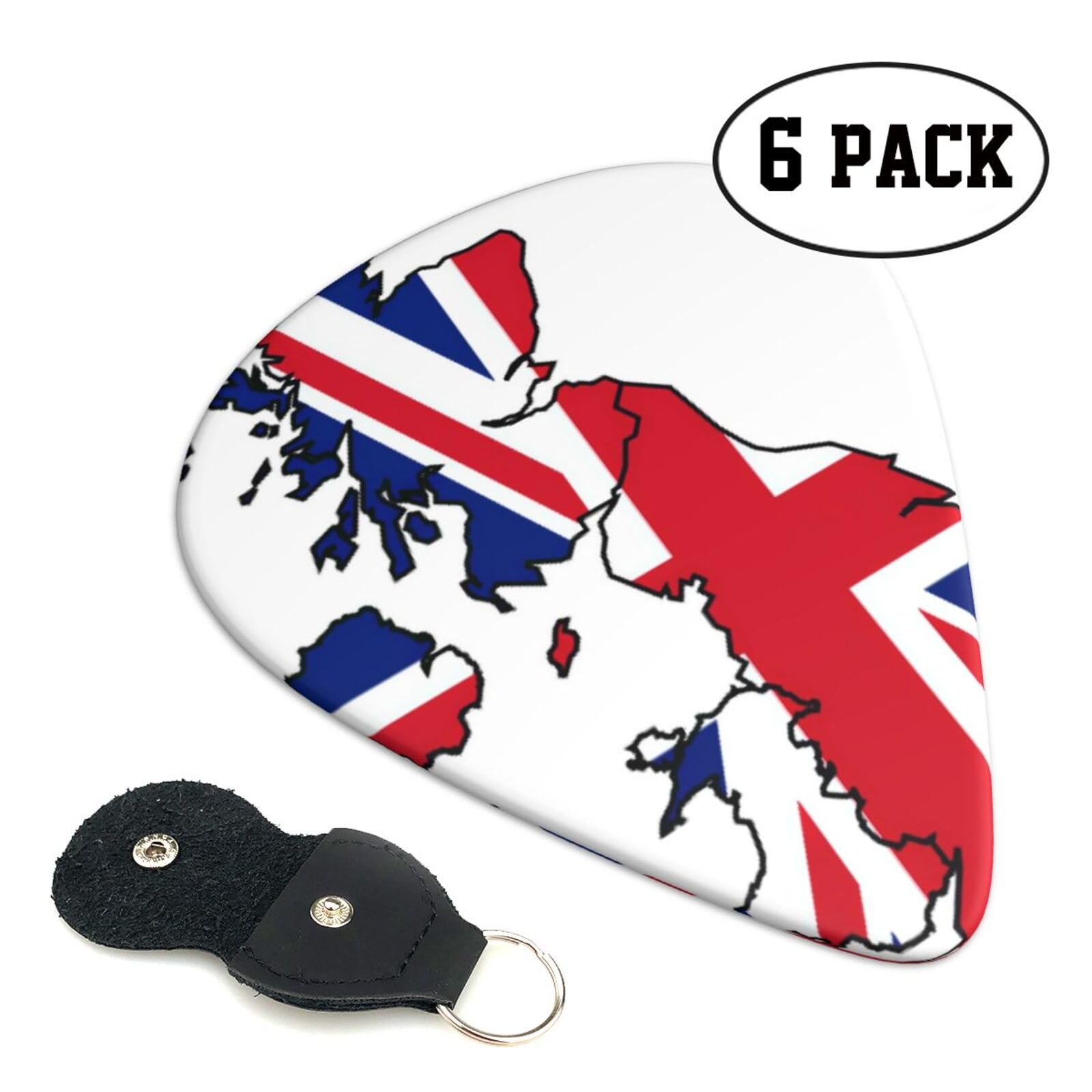 Amazon.co.jp: ギターピック 6枚セット イギリス国旗 ユニオンジャック